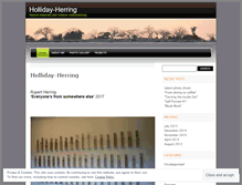 Tablet Screenshot of hollidayherring.com